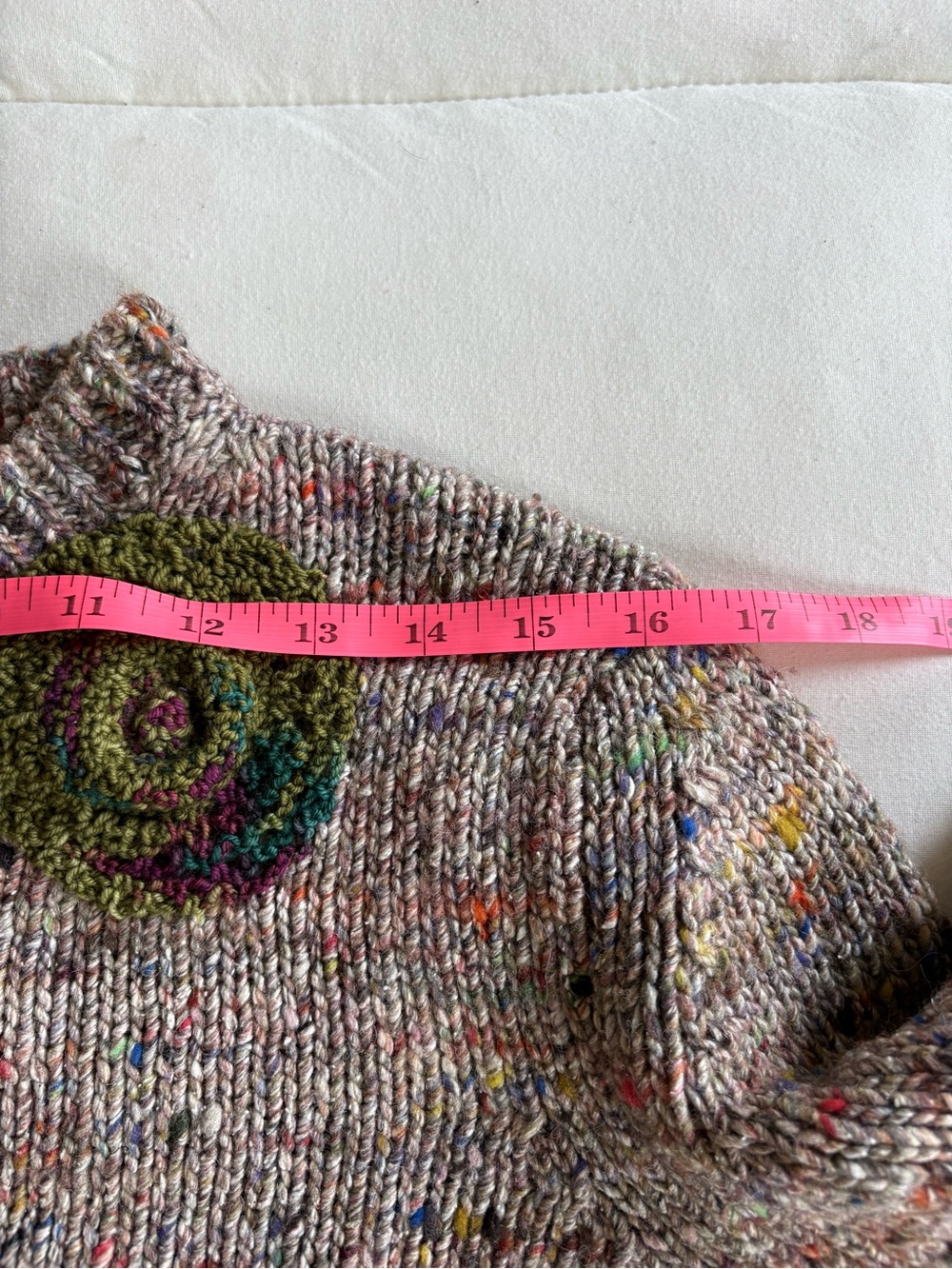 Samuji Wool/Silk Knit Sweater - Picture 7 of 8